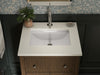KOHLER K-35018 Malin by Studio McGee 24" bathroom vanity cabinet with sink and quartz top, draper oak - view 3