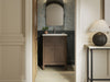 KOHLER K-35018 Malin by Studio McGee 24" bathroom vanity cabinet with sink and quartz top, draper oak - view 4