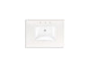 KOHLER K-35019 Malin by Studio McGee 30" bathroom vanity cabinet with sink and quartz top, white - view 3