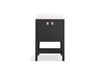 KOHLER K-35024 Seagrove by Studio McGee 24" bathroom vanity cabinet with sink and quartz top, ferrous grey - view 3