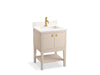 KOHLER K-35024 Seagrove by Studio McGee 24" bathroom vanity cabinet with sink and quartz top, light clay - view 2