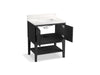 KOHLER K-35025 Seagrove by Studio McGee 30" bathroom vanity cabinet with sink and quartz top, ferrous grey - view 5