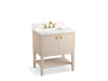 KOHLER K-35025 Seagrove by Studio McGee 30" bathroom vanity cabinet with sink and quartz top, light clay - view 2