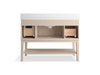 KOHLER K-35027 Seagrove by Studio McGee 48" bathroom vanity cabinet with sink and quartz top, light clay - view 5