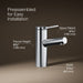 KOHLER K-35048-4K Elate Single-handle bathroom sink faucet, 1.0 gpm, polished chrome - view 4