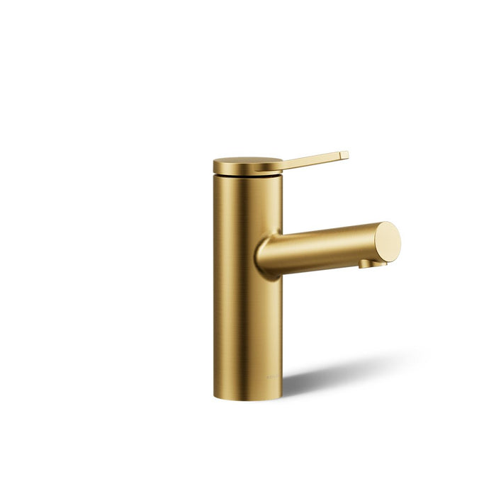 KOHLER K-35048-4K Elate Single-handle bathroom sink faucet, 1.0 gpm, vibrant brushed moderne brass - view 5
