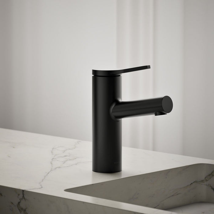 KOHLER K-35048-4N Elate Single-handle bathroom sink faucet, 0.5 gpm, matte black - view 3
