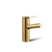 KOHLER K-35048-4N Elate Single-handle bathroom sink faucet, 0.5 gpm, vibrant brushed moderne brass - view 5