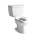 KOHLER K-3505 Wellworth Classic Two-piece elongated 1.6 gpf toilet, default title