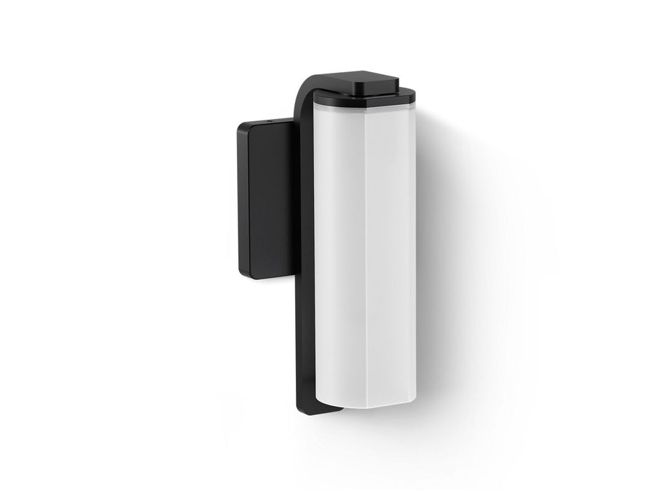 KOHLER K-35113-SC01 Parallel One-light Sconce, Matte Black - 3/4 view of product