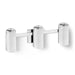 KOHLER K-35115-SC03 Parallel Three-light Sconce, Polished Chrome - 3/4 view of product