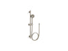 KOHLER K-35331 Elate 28" Three-function Handshower Kit, 1.75 GPM, vibrant brushed nickel
