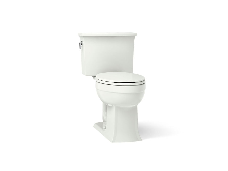 KOHLER K-3551 Archer Two-piece Elongated Toilet, 1.28 GPF, dune