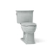 KOHLER K-3551 Archer Two-piece Elongated Toilet, 1.28 GPF, ice grey