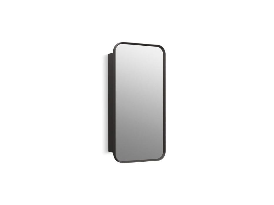 KOHLER K-35569 Verdera 15" x 30" rectangular framed medicine cabinet, matte black