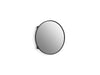 KOHLER K-35572 Verdera 24" round framed medicine cabinet, matte black