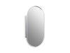 KOHLER K-35574 Verdera 20" x 40" capsule framed medicine cabinet, polished chrome
