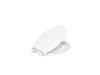 KOHLER K-35584-0 Cachet Recycled ReadyLatch Quiet-Close™ Elongated Toilet Seat, white