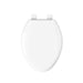 KOHLER K-35584-0 Cachet Recycled ReadyLatch Quiet-Close™ Elongated Toilet Seat, white - view 2
