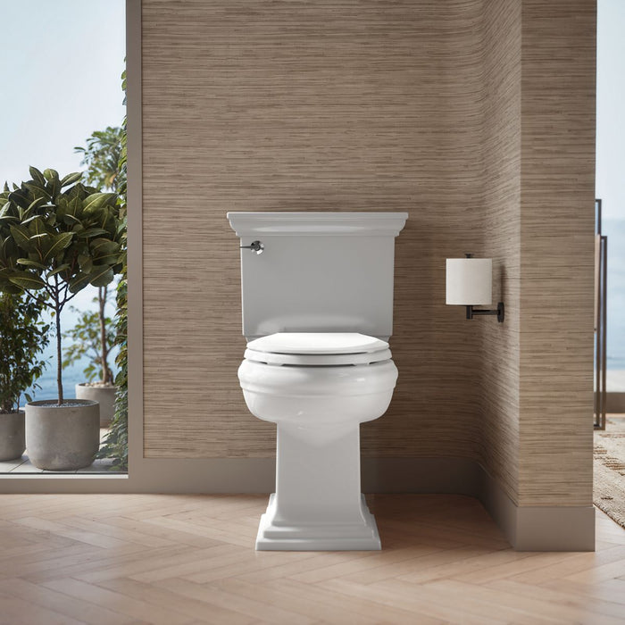 KOHLER K-35584-0 Cachet Recycled ReadyLatch Quiet-Close™ Elongated Toilet Seat, white - view 4