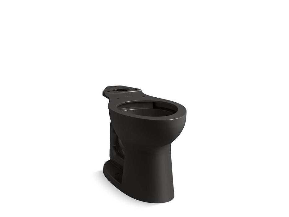 KOHLER K-35704 Highline Elongated toilet bowl, black black