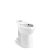 KOHLER K-35704 Highline Elongated toilet bowl, white