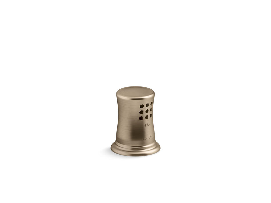 KOHLER K-35714 Air gap cover with collar, vibrant brushed bronze