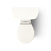 KOHLER K-35716 Highline Tall Two-piece Round-front Toilet, 1.28 GPF, Biscuit - top view of product
