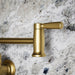 KOHLER K-35744 Wall-mount pot filler, vibrant brushed moderne brass - view 5