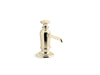 KOHLER K-35759 Artifacts Soap/lotion dispenser, vibrant french gold