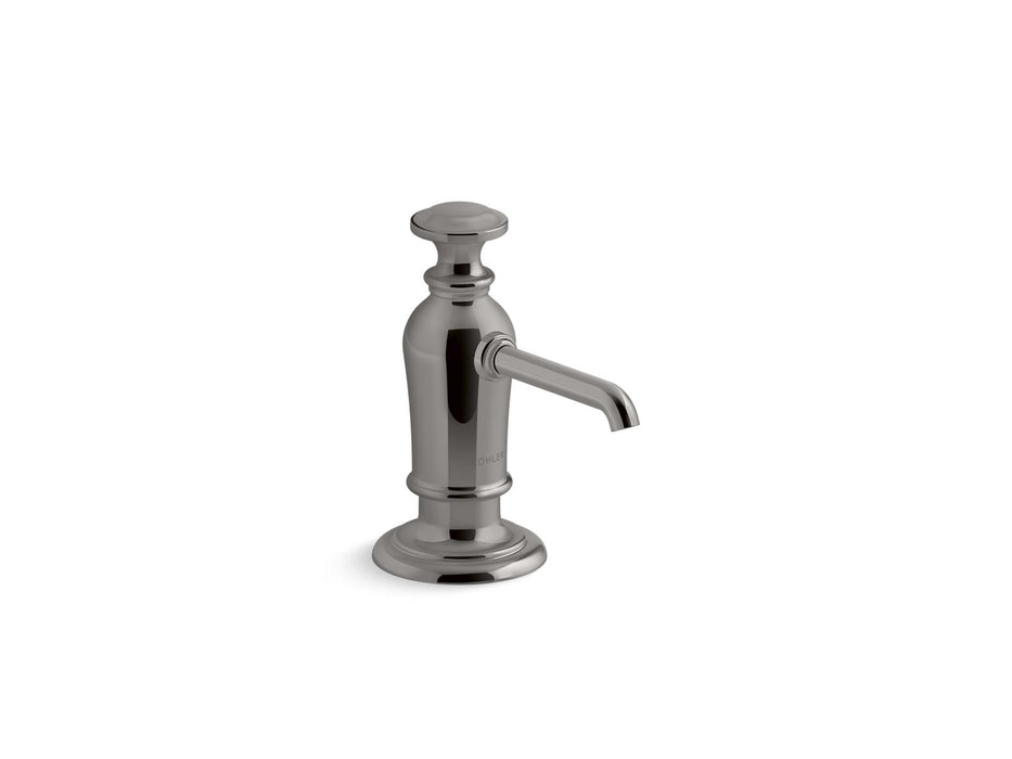 KOHLER K-35759 Artifacts Soap/lotion dispenser, vibrant titanium