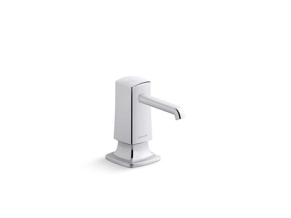 KOHLER K-35760 Graze Soap/lotion dispenser, polished chrome