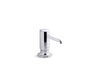 KOHLER K-35761 Purist Soap/lotion dispenser, polished chrome