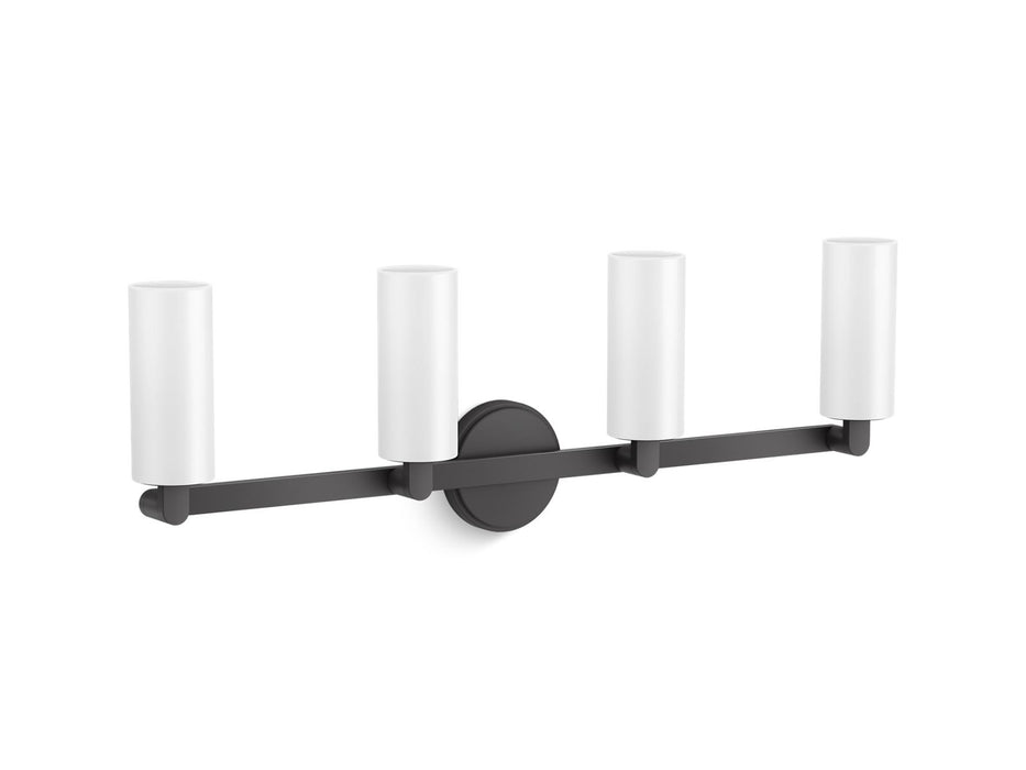 KOHLER K-35875-SC04 Crue Four-light sconce, matte black
