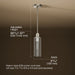 3/4 view of product with dimensions