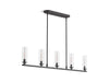 KOHLER K-35877-CH05 Crue 45" linear chandelier, matte black