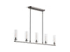 KOHLER K-35877-CH05 Crue 45" linear chandelier, titanium