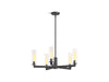 KOHLER K-35878-CH05 Crue 26" chandelier, matte black