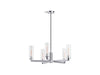 KOHLER K-35878-CH05 Crue 26" chandelier, polished chrome