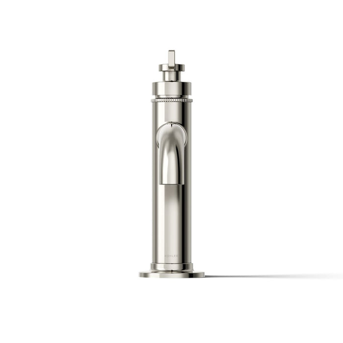 KOHLER K-35907-4 Castia by Studio McGee Single-handle bathroom sink faucet, 1.2 gpm, vibrant polished nickel - view 3