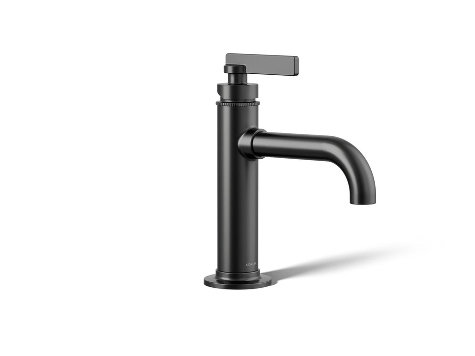 KOHLER K-35907-4N Castia by Studio McGee Single-handle bathroom sink faucet, 0.5 gpm, matte black