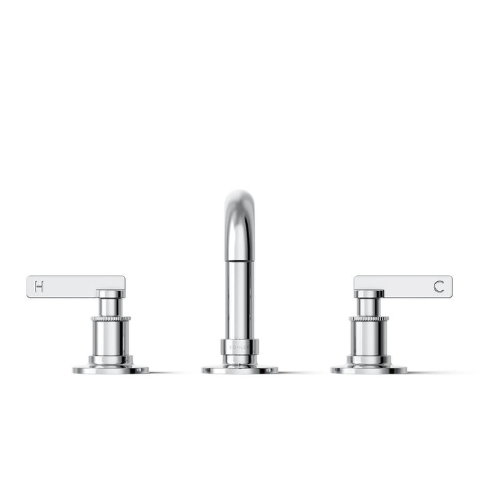 KOHLER K-35908-4K Castia by Studio McGee Widespread bathroom sink faucet, 1.0 gpm, polished chrome - view 2