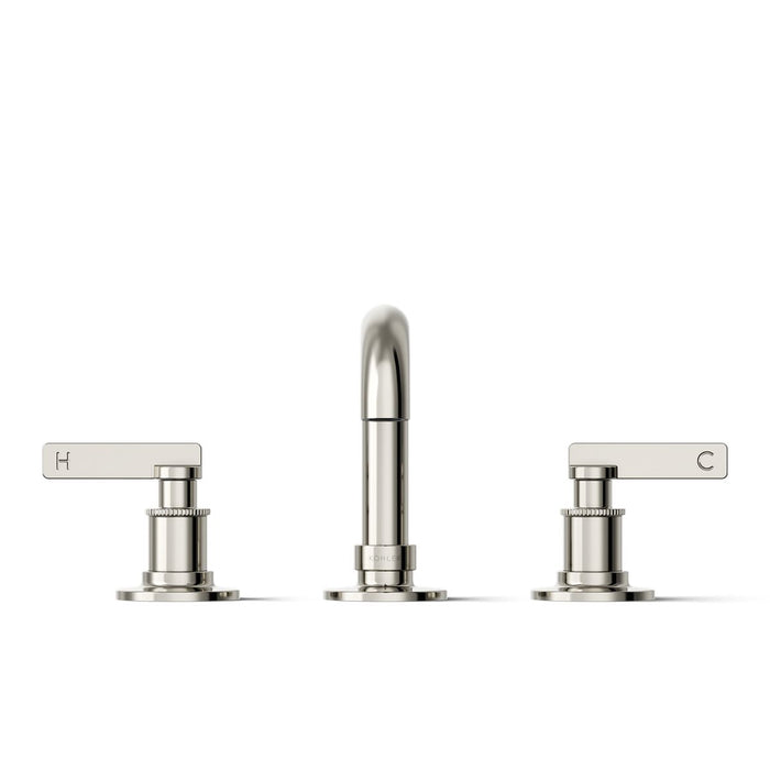 KOHLER K-35908-4K Castia by Studio McGee Widespread bathroom sink faucet, 1.0 gpm, vibrant polished nickel - view 2