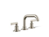 KOHLER K-35908-4N Castia by Studio McGee Widespread bathroom sink faucet, 0.5 gpm, vibrant brushed nickel