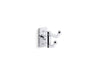 KOHLER K-35927 Castia by Studio McGee Double robe hook, polished chrome