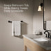 KOHLER K-35931 Buckley 18" towel bar, matte black - view 3