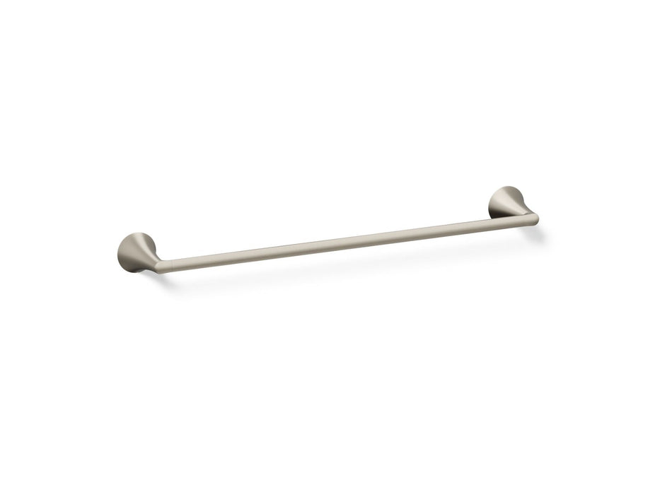 KOHLER K-35932 Buckley 24" towel bar, vibrant brushed nickel