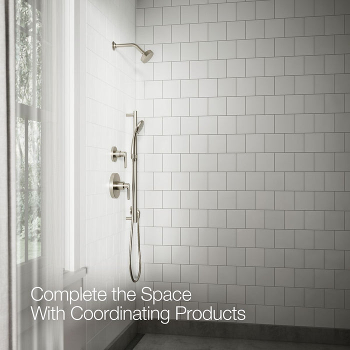 KOHLER K-35949 Bellera™ Three-function Handshower, 2.5 GPM, vibrant brushed nickel - view 5