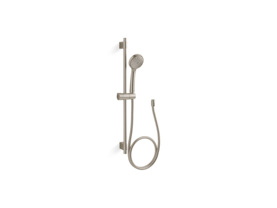 KOHLER K-35950 Bellera 28" Three-function Handshower Kit, 1.75 GPM, vibrant brushed nickel