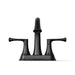 KOHLER K-35951-4K Buckley Centerset bathroom sink faucet, 1.0 gpm, matte black - view 2